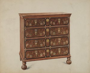 Beschilderde Kist