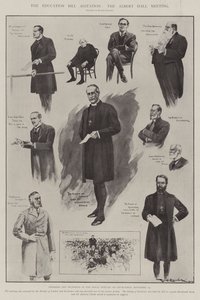 De Agitatie van de Onderwijswet, de Albert Hall Bijeenkomst
