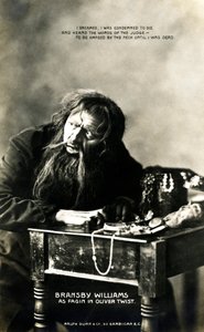 Bransby Williams 1870-1961, Britse acteur, begin 20e eeuw