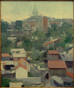 De Sacré-Coeur, Montmartre door Ramon Casas i Carbo