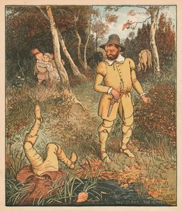 En hij die van de mildste stemming was, doodde de ander daar, c1880 door Randolph Caldecott