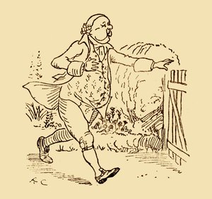 John Gilpins vriend, 1878, ca. 1918 door Randolph Caldecott