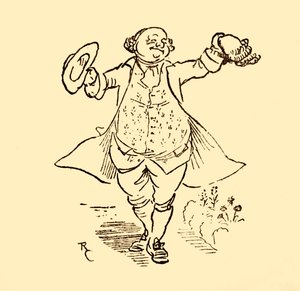 John Gilpins vriend leent hem een pruik en een hoed, 1878, ca. 1918