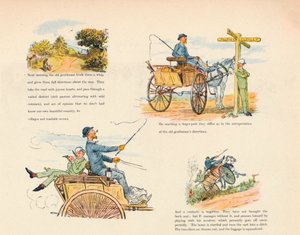 De vreemde avonturen van een hondenkar door Randolph Caldecott