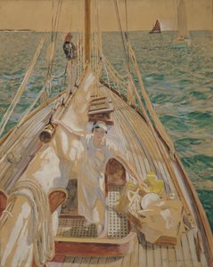 Anker lichten door Raoul Du Gardier