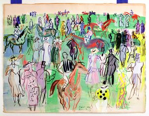 Ascot door Raoul Dufy