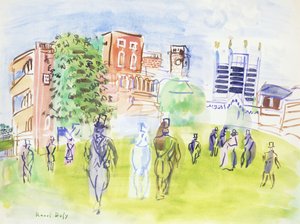 Ascot, de tribunes; Ascot, de tribunes