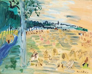 Langres, ca.1935 (olieverf op doek)