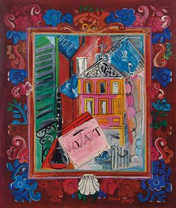 Mozart door Raoul Dufy