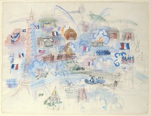 Parijs door Raoul Dufy