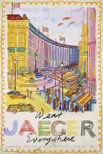 Regent Street, ca. 1936 (gouache op papier)