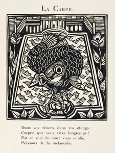 De karper, illustratie uit 