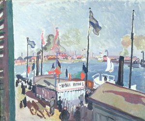 De haven van Le Havre