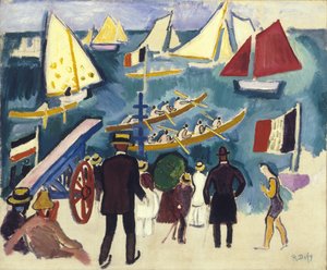 De Regatta, ca. 1908-10 (olieverf op doek)