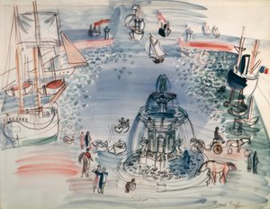 Eerbetoon aan Claude Lorrain door Raoul Dufy