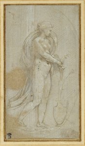 Allegorie van Grammatica door Raphael