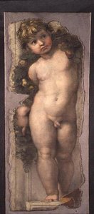 Putto met Festoen