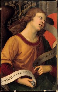 Een engel. Fragment van het altaarstuk van Baronci