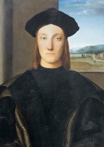 Portret van Guidubaldo da Montefeltro door Raphael (1483 1520)