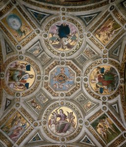 Plafond in Stanza della Segnatura