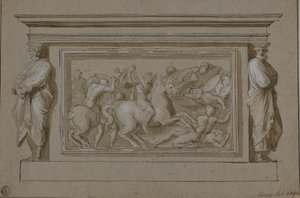 Ontwerp voor grafmonument voor de markies Francesco Gonzaga