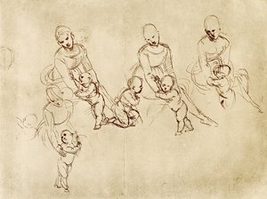 Madonna op het platteland door Raffaello Sanzio Raphael