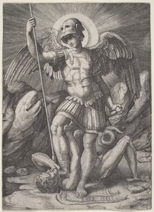 Sint-Michiel door Raphael