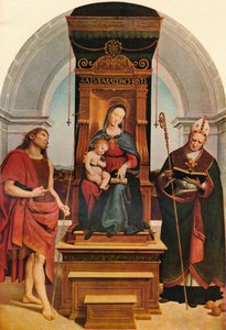 De Ansidei Madonna, 1505, 1911 door Raffaello Sanzio Raphael