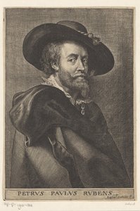 Portret van Peter Paul Rubens door Raphael Custos