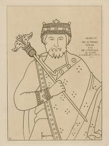 Hendrik I, koning van Frankrijk, 1031-1060 door Raphael Jacquemin