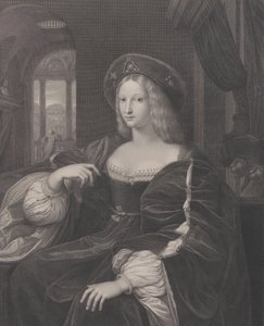 Portret van Doña Isabel de Requesens y Enríques de Cardona-Anglesola, 1821