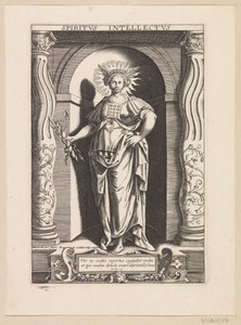 Gave van verstand door Raphaël Sadeler (I)