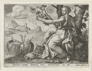 Gevoel door Raphaël Sadeler (I)