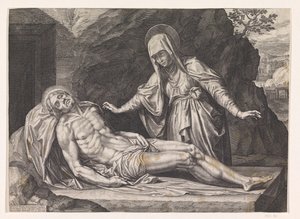 Maria met het lichaam van Christus