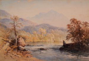 Rivierlandschap door Raubarham Raubarham