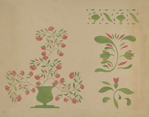 Stencil Muurdecoratie