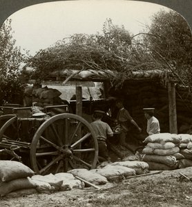 Artilleriepositie, Eerste Wereldoorlog, 1914-1918 door Realistic Travels Publishers