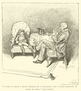 Illustratie voor Little Lord Fauntleroy door Reginald Bathurst Birch