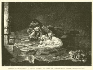 Illustratie voor Little Lord Fauntleroy door Reginald Bathurst Birch