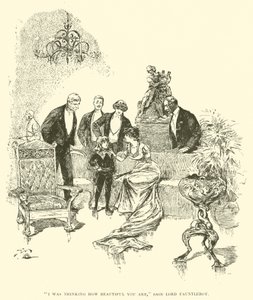 Illustratie voor Little Lord Fauntleroy door Reginald Bathurst Birch