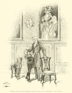 Illustratie voor Little Lord Fauntleroy door Reginald Bathurst Birch