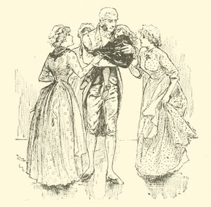 Illustratie voor Little Lord Fauntleroy door Reginald Bathurst Birch