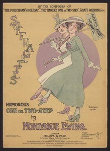 Humorous One or Two Step door Montague Ewing, bladmuziekomslag door Reginald Rigby