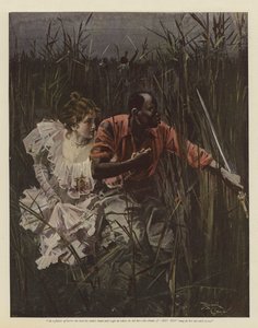 De hand van een vrouw (chromolitho) door Reginald Thomas Cleaver