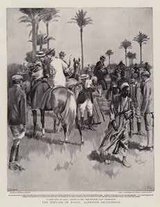 Een Engelsman in Egypte, Garrison Amusements (litho) door Reginald Thomas Cleaver