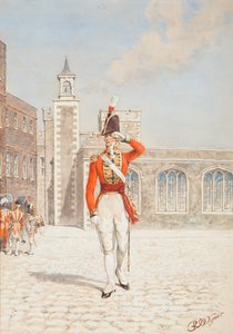 Officier van de Scots Guards