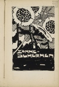 Reclameontwerp voor zonneschermen door Reijer Stolk