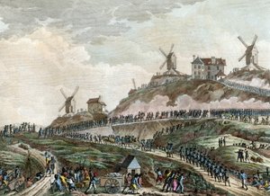 Kanonnen naar Montmartre gebracht