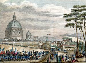 Het Franse leger in Rome