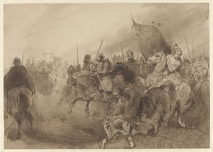 Middeleeuws ruitergevecht